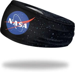 Suddora NASA Headband, Breathable Sweatband for Space Exploration Pride, Non-slip Fabric Sweatband for Football, Tennis, Workout, Costumes & Cosplay