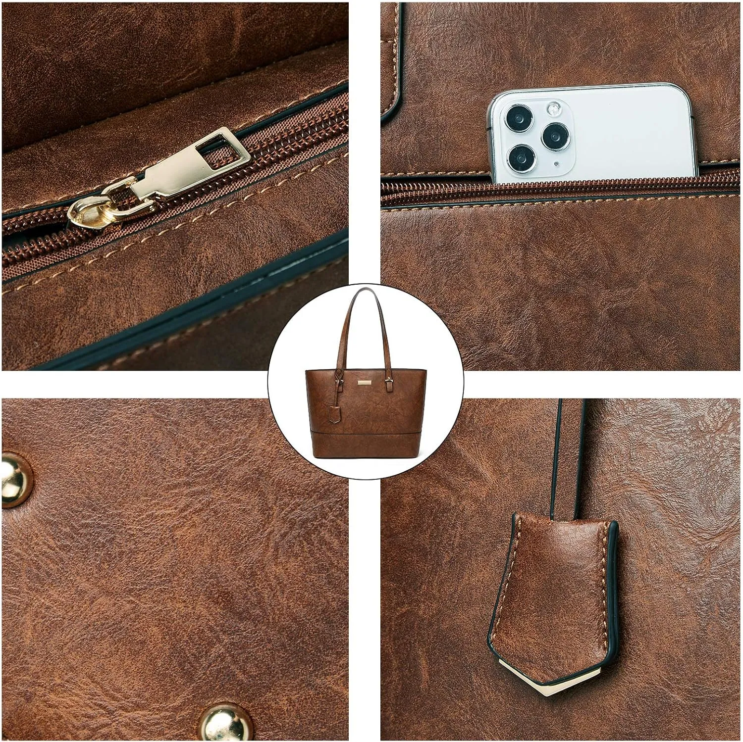 SYKT Purses and Handbags for Womens Satchel Shoulder Tote Bags Wallets