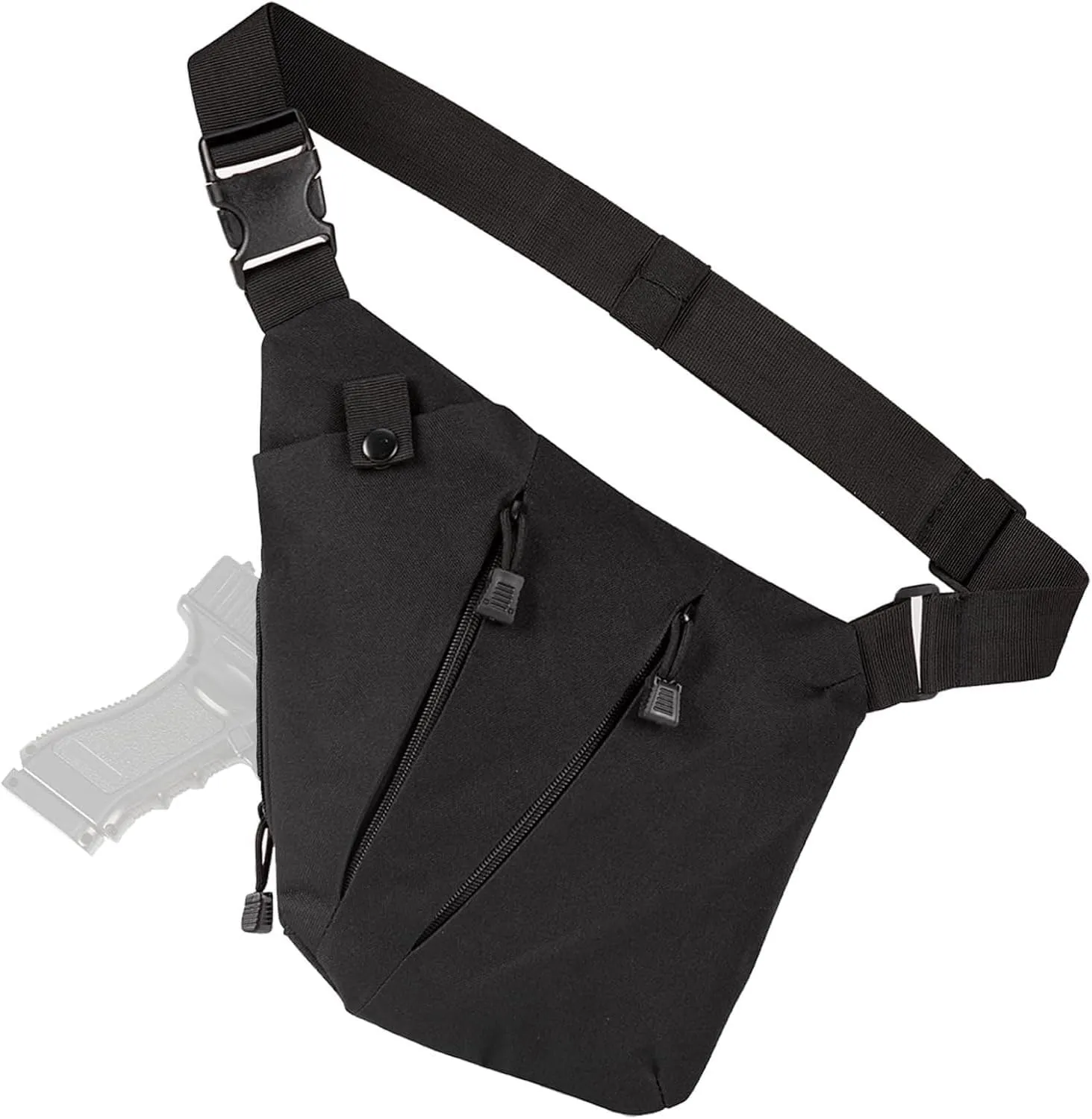 Tactical Gun Sling Bag for Men, Tactical Crossbody Sling Bag, Concealed Carry Bag for Men