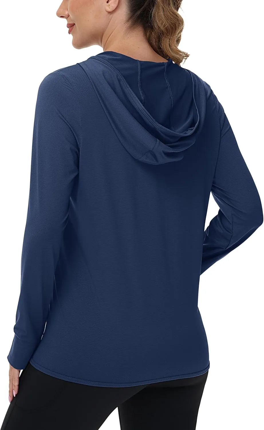 TACVASEN Women's Sun Hoodies Lightweight Jacket for Women Zip Up UPF 50  UV Shirt Long Sleeves