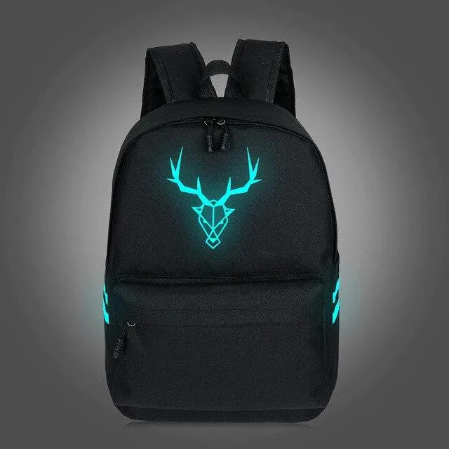 Teenage Limited-edition offer school Plug-and-play luminous bag girl cartoon