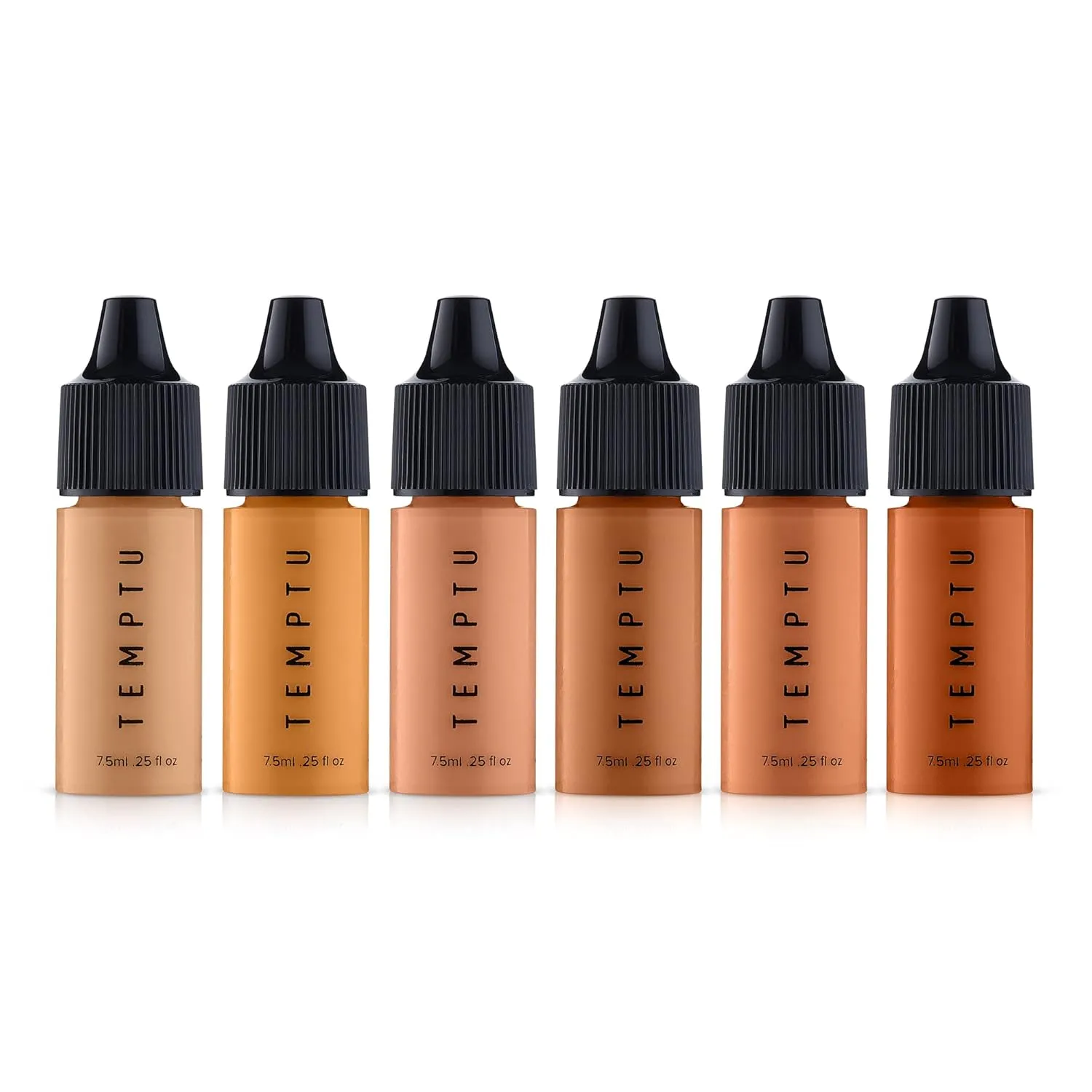 TEMPTU Perfect Canvas Airbrush Foundation: Anti-Aging, Long-Wear Makeup, Buildable Coverage For Hydrated And Healthy Skin Semi Matte, Natural Finish 24 Shades