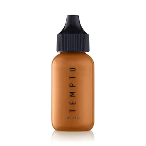 TEMPTU Perfect Canvas Airbrush Highlighter: Long-Wear, Layerable, Light-Reflecting Radiance & Shimmer, Natural-Looking Luminosity, Weightless Illuminator, Buildable Formula, 7 Shades
