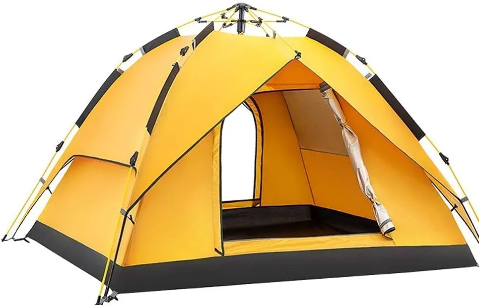 Tent, Double Thick Double Automatic Rainproof Outdoor Camping Tent, Multi-spec