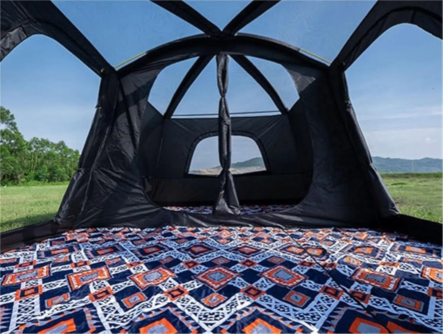 Tent Outdoor Multi-Person Camping Thickened Rainproof Camping Portable Tent
