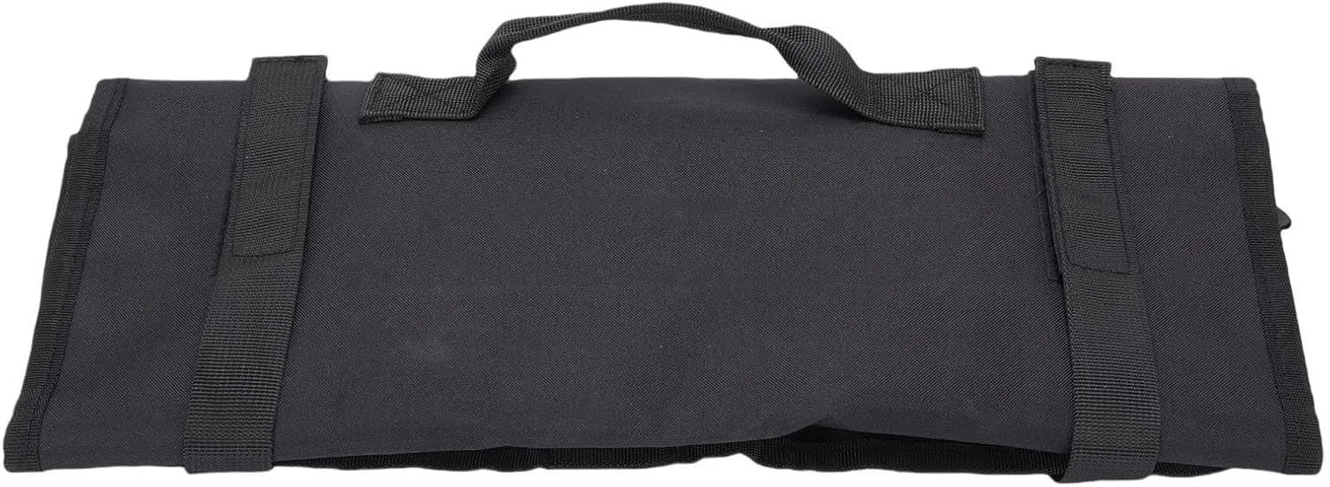 Tent Stake Roll Bag, Camping Accessories Tool Bag Made of 300D Oxford Fabric with 20 Slots for Tent Pegs