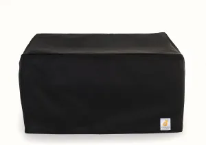 The, Black Nylon Cover Compatible with Emeril Lagasse Power Air Fryer 360 Model S∙AFO-001 Toaster Oven Standard Size, Anti-Static and Double Stitched by The LLC