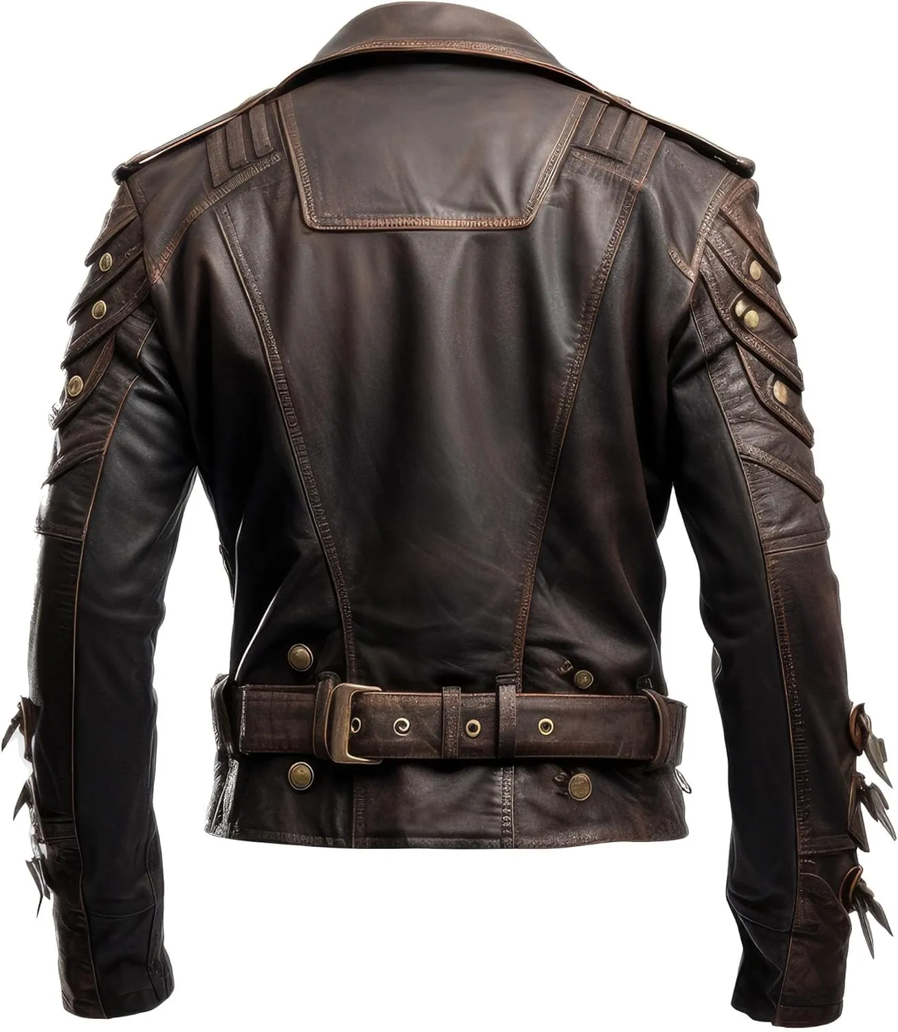 The Next Mens Aviation Genuine Leather Jacket Military Lapel Zipper Pilot Brown Vintage Leather Jackets