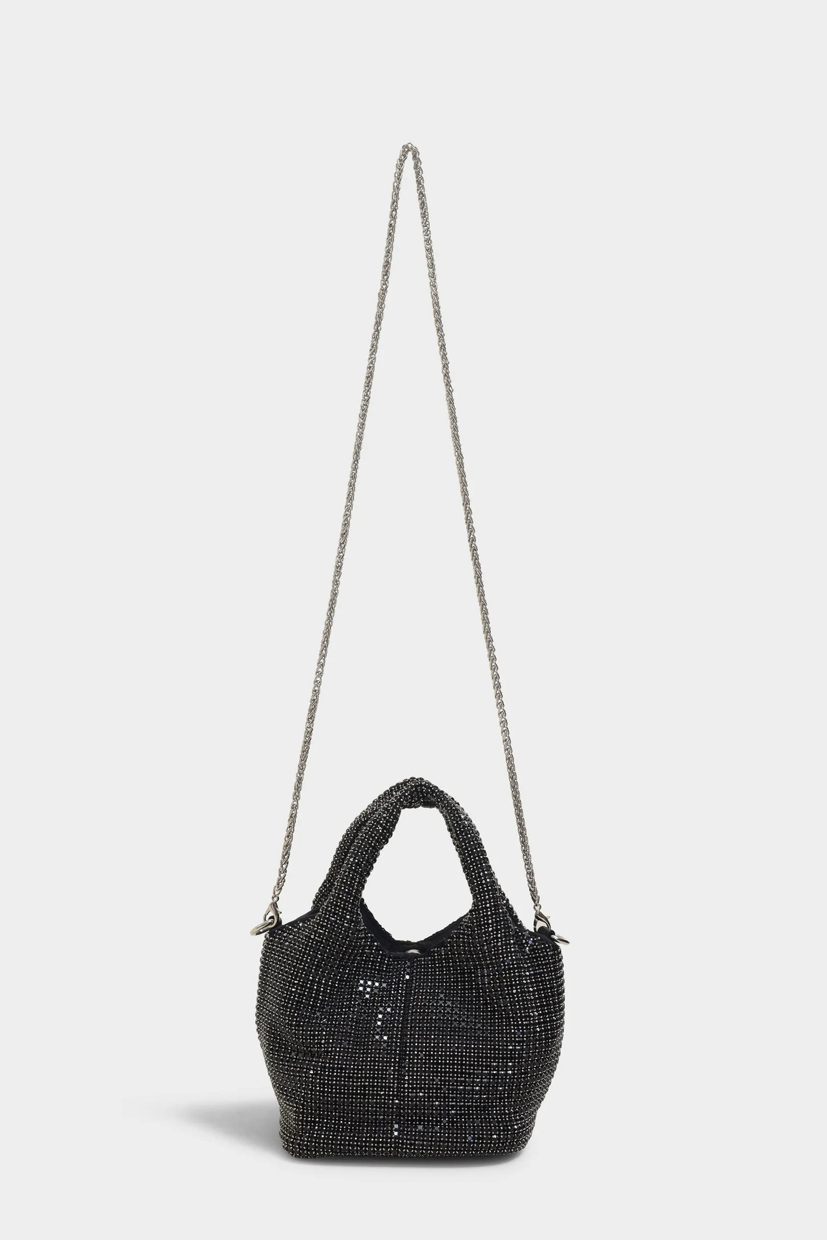 Thea black bucket bag