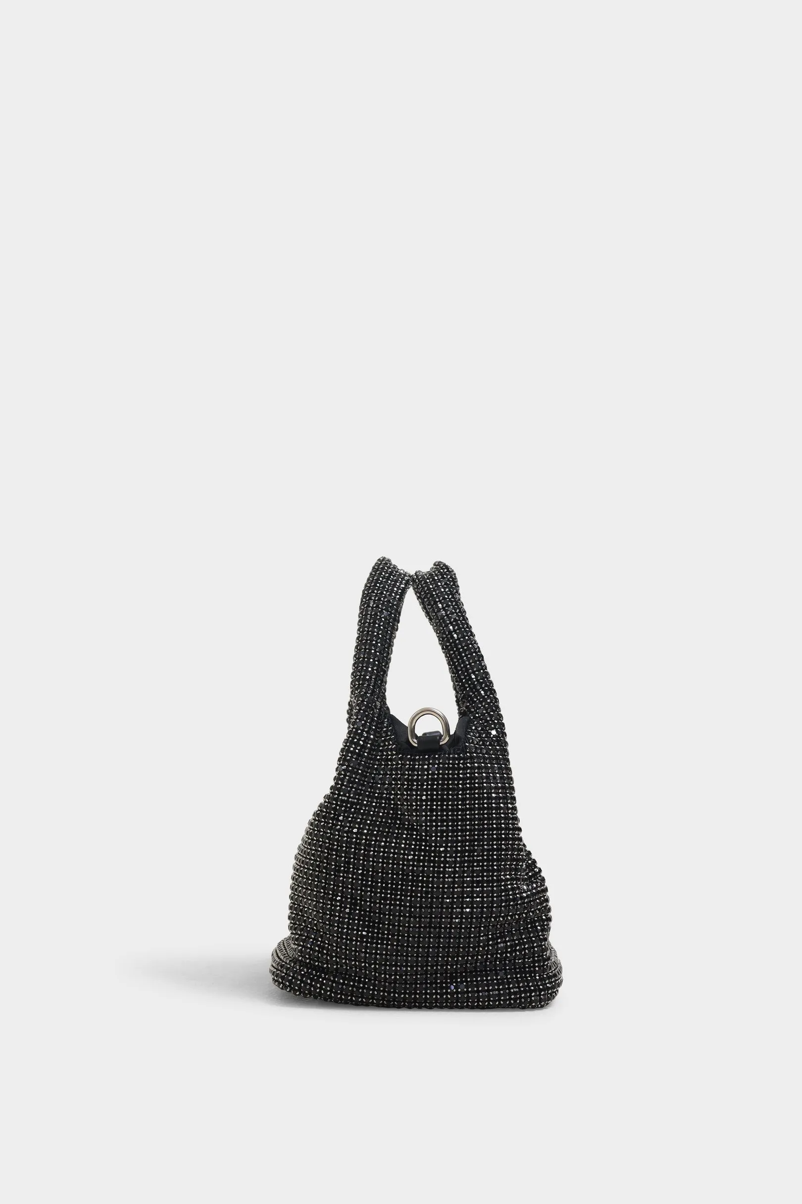 Thea black bucket bag
