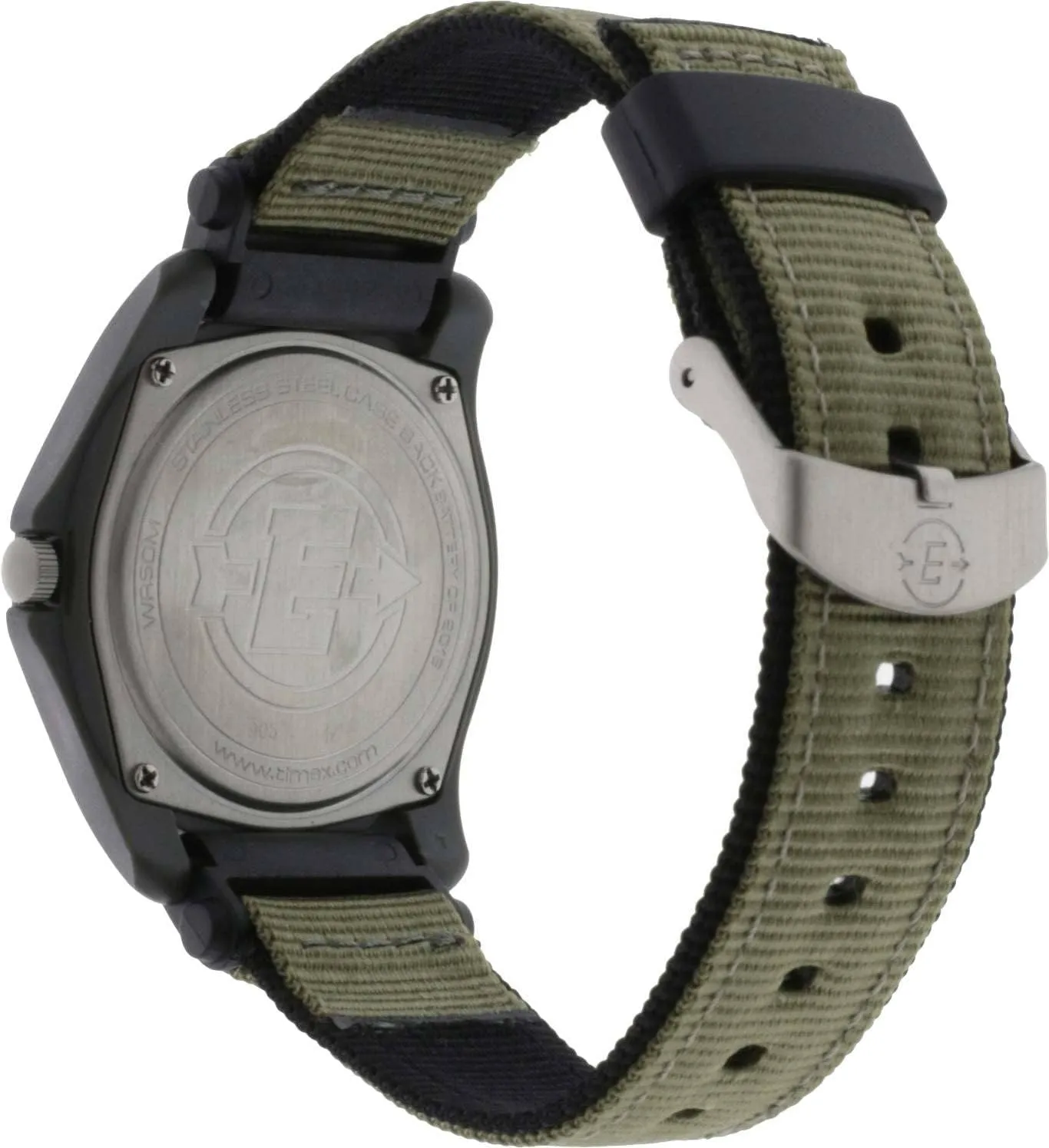 Timex Men's Expedition Camper Nylon/Leather Strap Watch