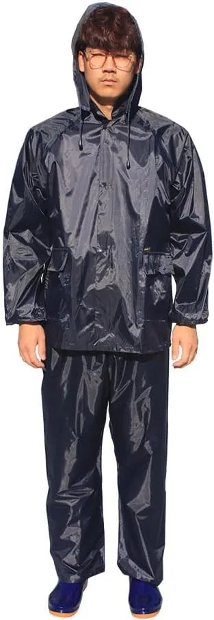 TK-RainWear R5001 High Visibility RainWear Rain Gear for Men Waterproof Durable Reflective Rain Wear for Men Women