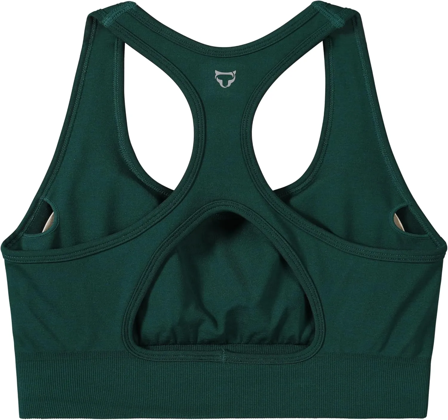 TomTiger Sports Bras for Women High Impact Racerback Removable Padded Seamless Yoga Workout Activewear Bra