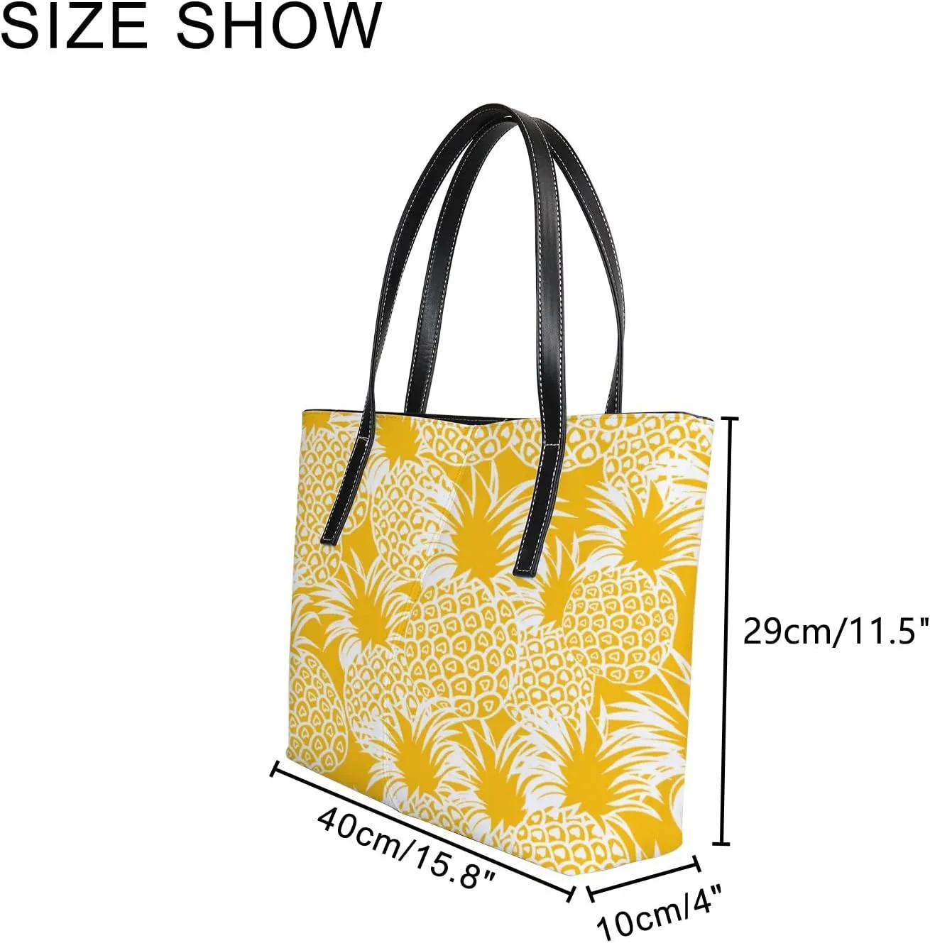 Tote Bag for Women PU Leather Handbags Women's Crossbody Handbags Work Tote Bags for Women Coachbags Tote Bag with Zipper