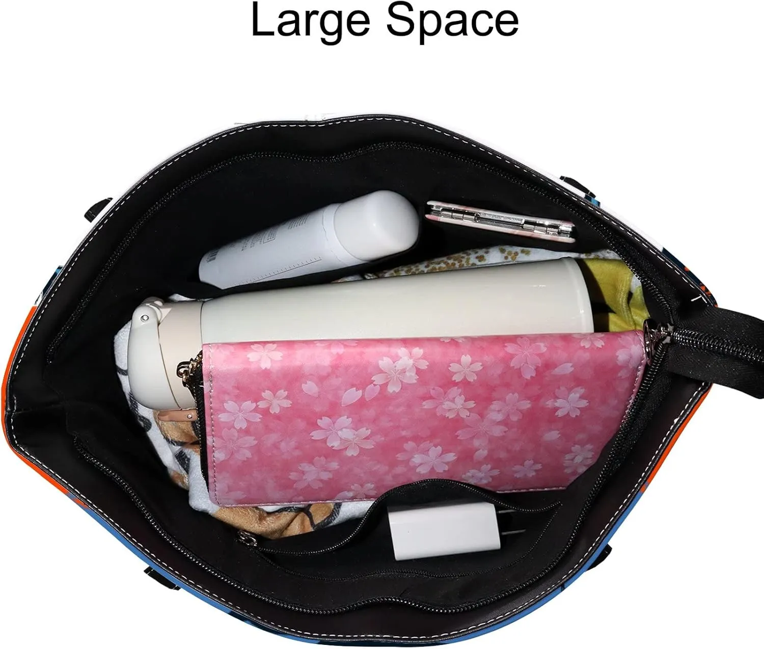 Tote Bag for Women PU Leather Handbags Women's Crossbody Handbags Work Tote Bags for Women Coachbags Tote Bag with Zipper