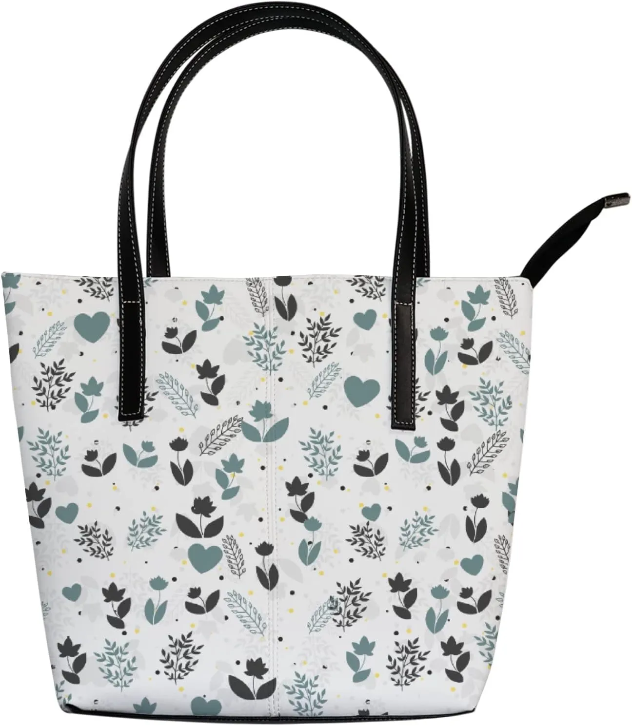 Tote Bag for Women PU Leather Handbags Women's Crossbody Handbags Work Tote Bags for Women Coachbags Tote Bag with Zipper