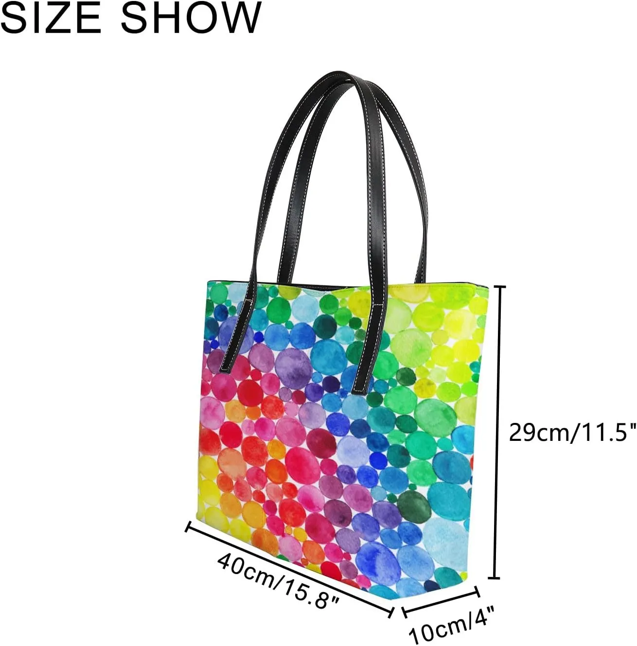 Tote Bag for Women PU Leather Handbags Women's Crossbody Handbags Work Tote Bags for Women Coachbags Tote Bag with Zipper