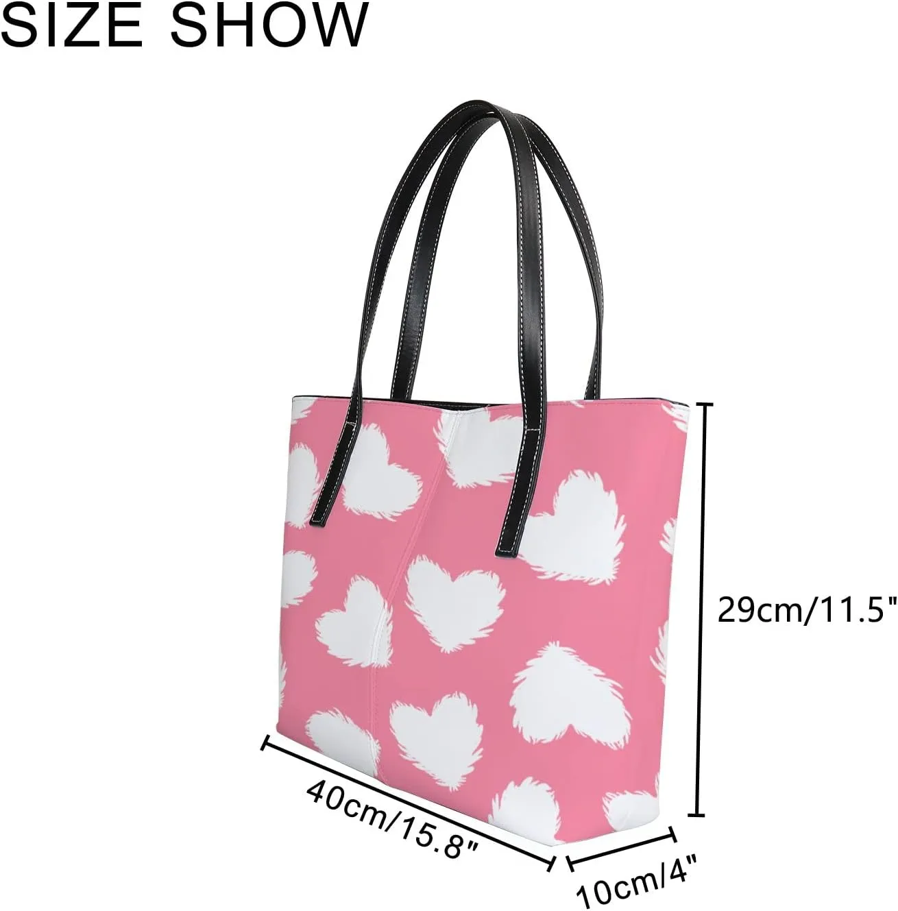 Tote Bag for Women PU Leather Handbags Women's Crossbody Handbags Work Tote Bags for Women Coachbags Tote Bag with Zipper
