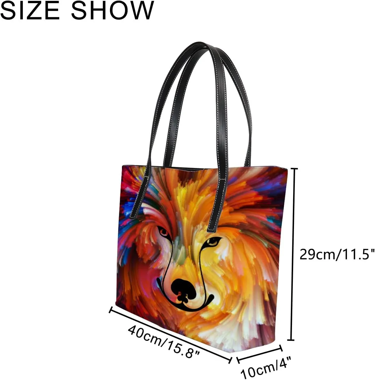 Tote Bag for Women PU Leather Handbags Women's Crossbody Handbags Work Tote Bags for Women Coachbags Tote Bag with Zipper