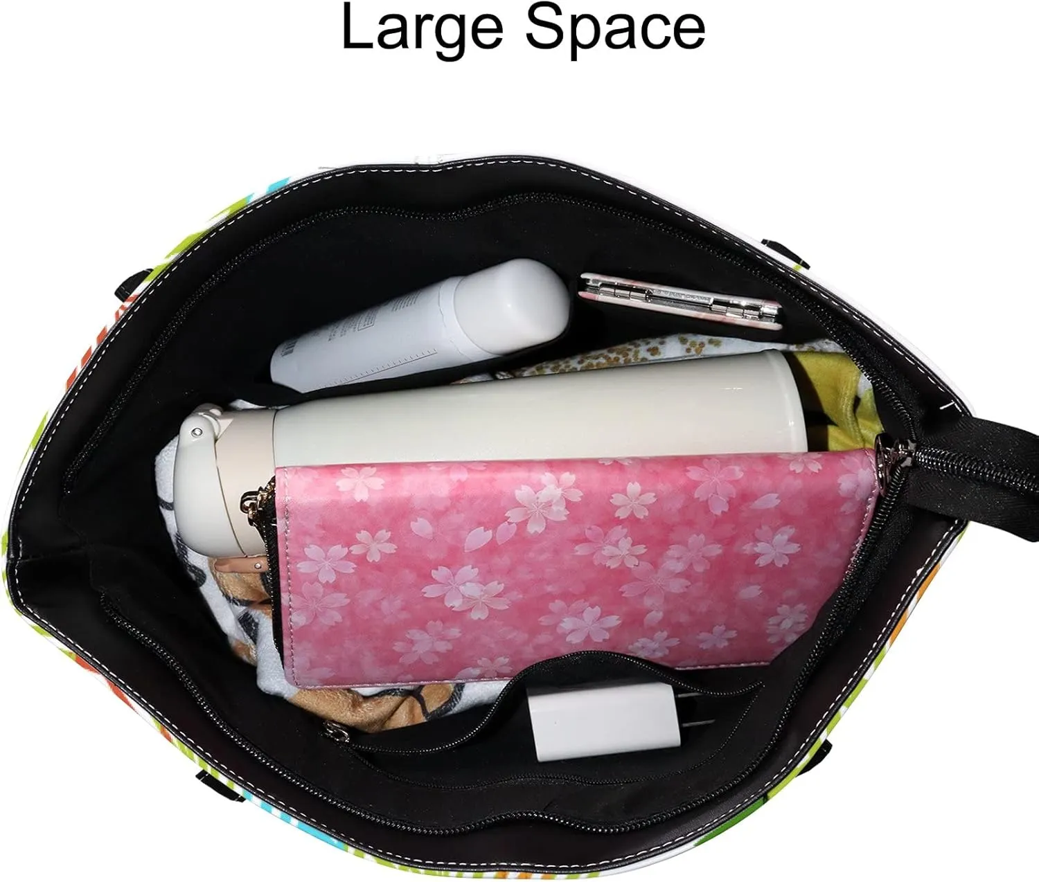 Tote Bag for Women PU Leather Handbags Women's Crossbody Handbags Work Tote Bags for Women Coachbags Tote Bag with Zipper