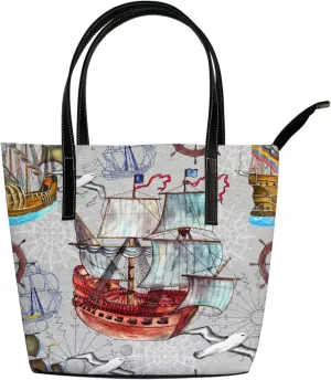 Tote Bag for Women PU Leather Handbags Women's Crossbody Handbags Work Tote Bags for Women Coachbags Tote Bag with Zipper