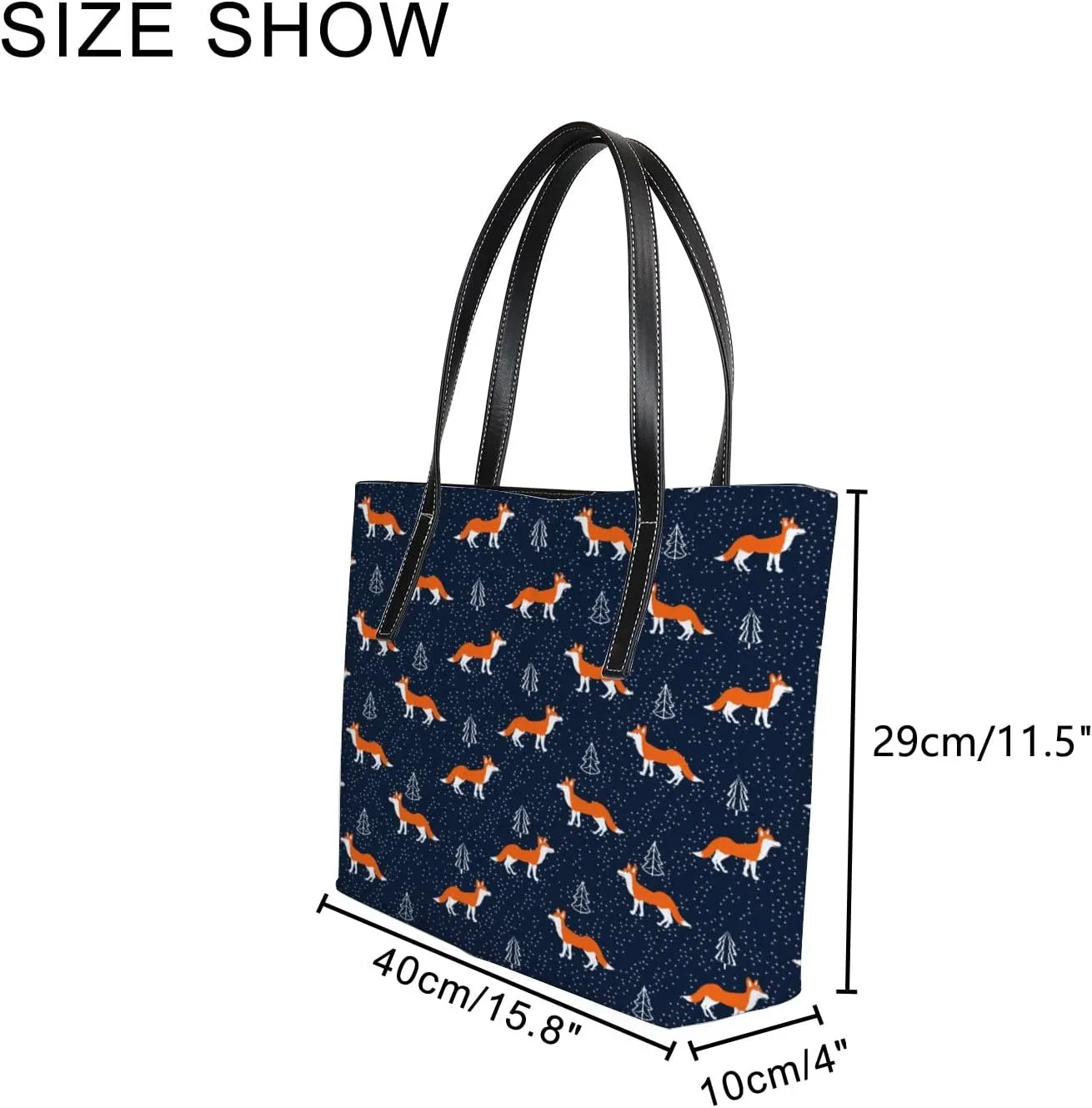 Tote Bag for Women PU Leather Handbags Women's Crossbody Handbags Work Tote Bags for Women Coachbags Tote Bag with Zipper