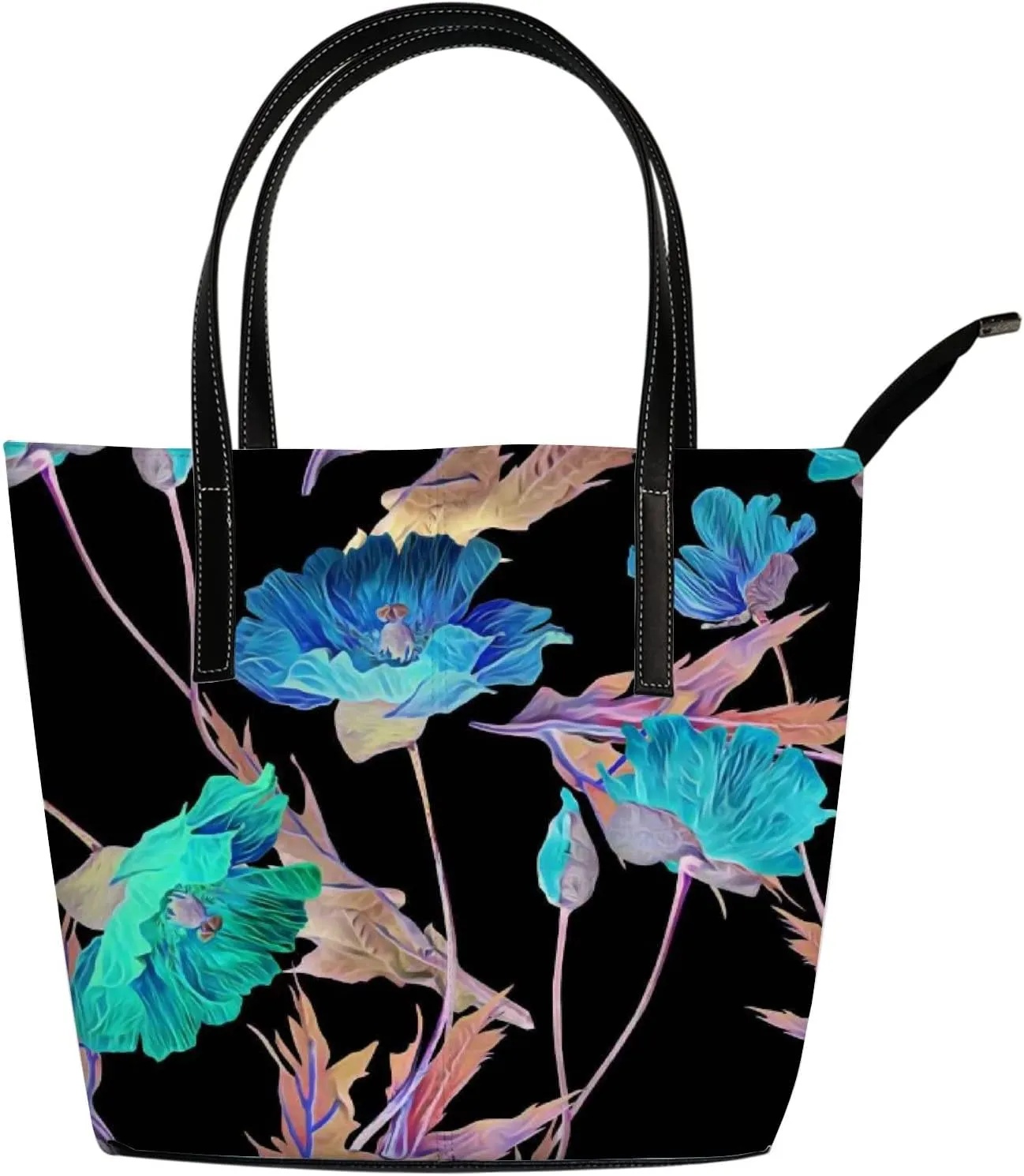 Tote Bag for Women PU Leather Handbags Women's Crossbody Handbags Work Tote Bags for Women Coachbags Tote Bag with Zipper