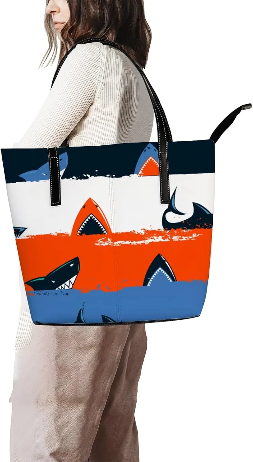 Tote Bag for Women PU Leather Handbags Women's Crossbody Handbags Work Tote Bags for Women Coachbags Tote Bag with Zipper