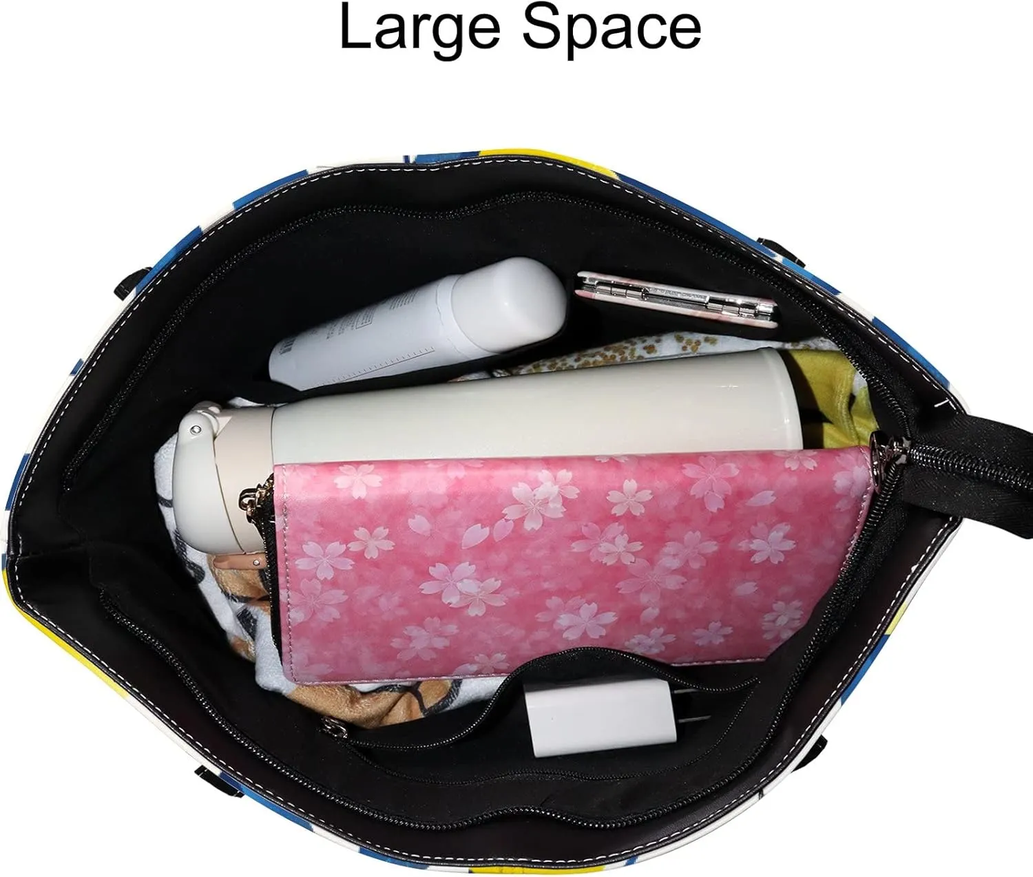 Tote Bag for Women PU Leather Handbags Women's Crossbody Handbags Work Tote Bags for Women Coachbags Tote Bag with Zipper