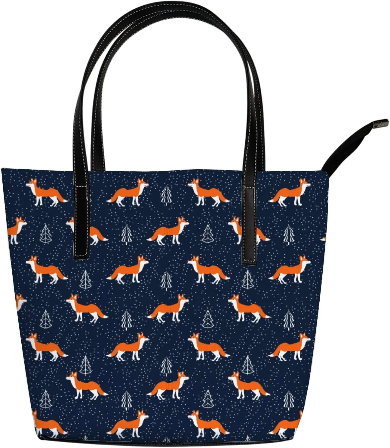Tote Bag for Women PU Leather Handbags Women's Crossbody Handbags Work Tote Bags for Women Coachbags Tote Bag with Zipper