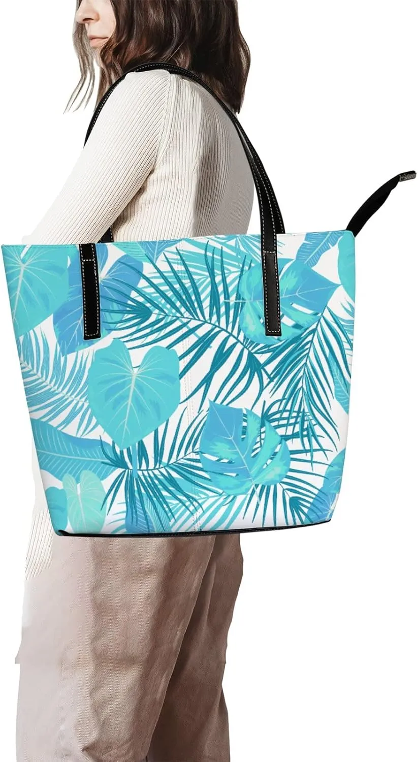 Tote Bag for Women PU Leather Handbags Women's Crossbody Handbags Work Tote Bags for Women Coachbags Tote Bag with Zipper