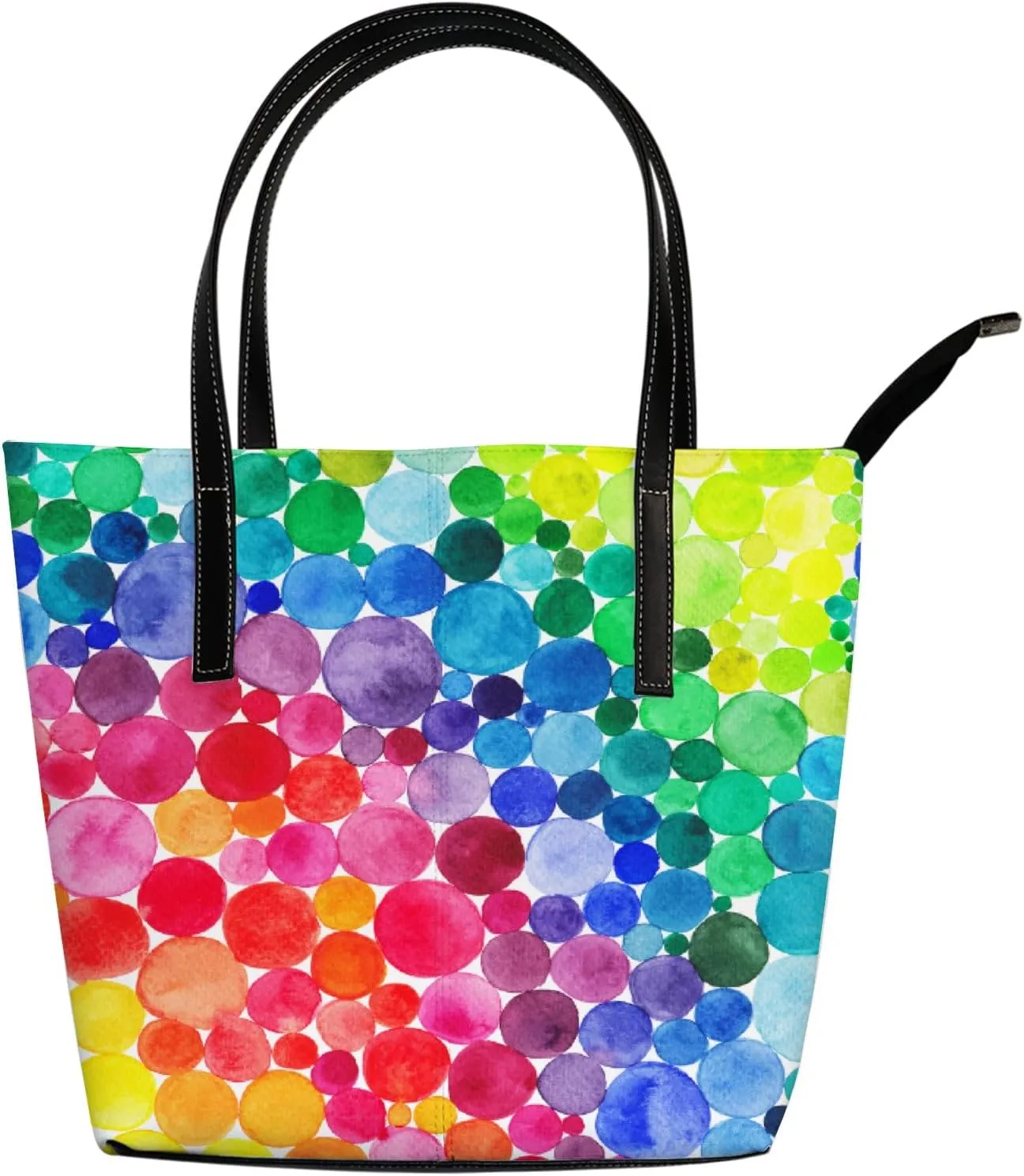 Tote Bag for Women PU Leather Handbags Women's Crossbody Handbags Work Tote Bags for Women Coachbags Tote Bag with Zipper