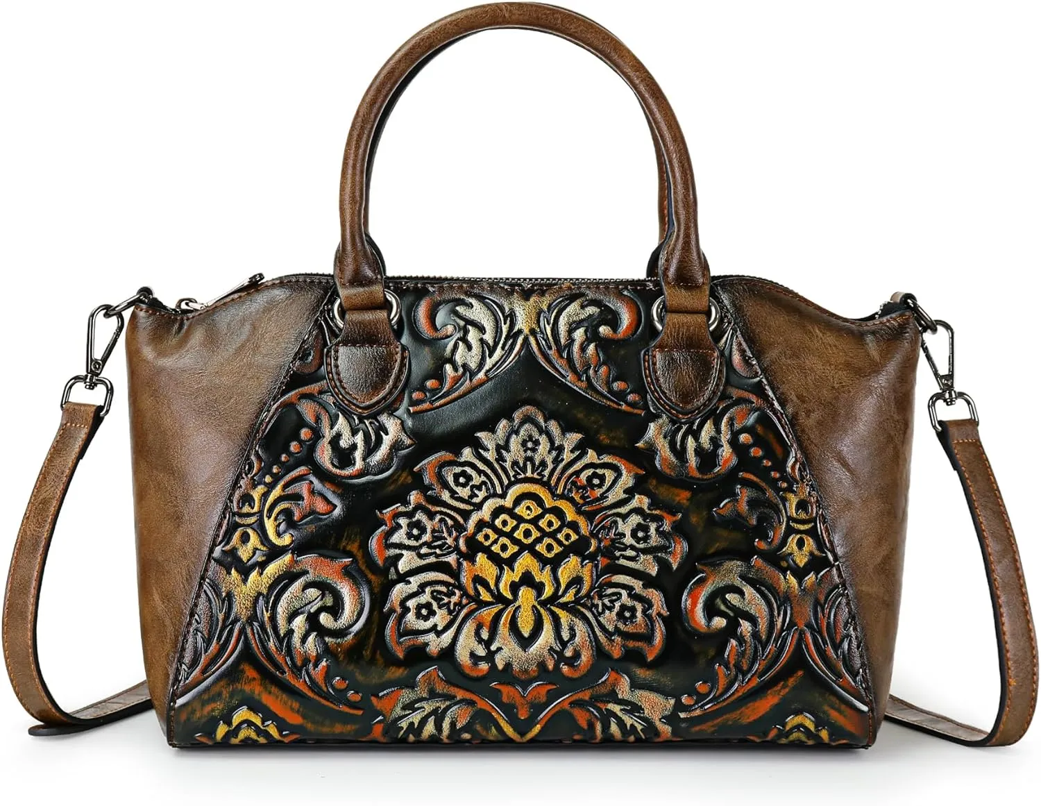 Tote Bag Purse and Handbags for Women Leather Shoulder Tote Handle Satchel Vintage