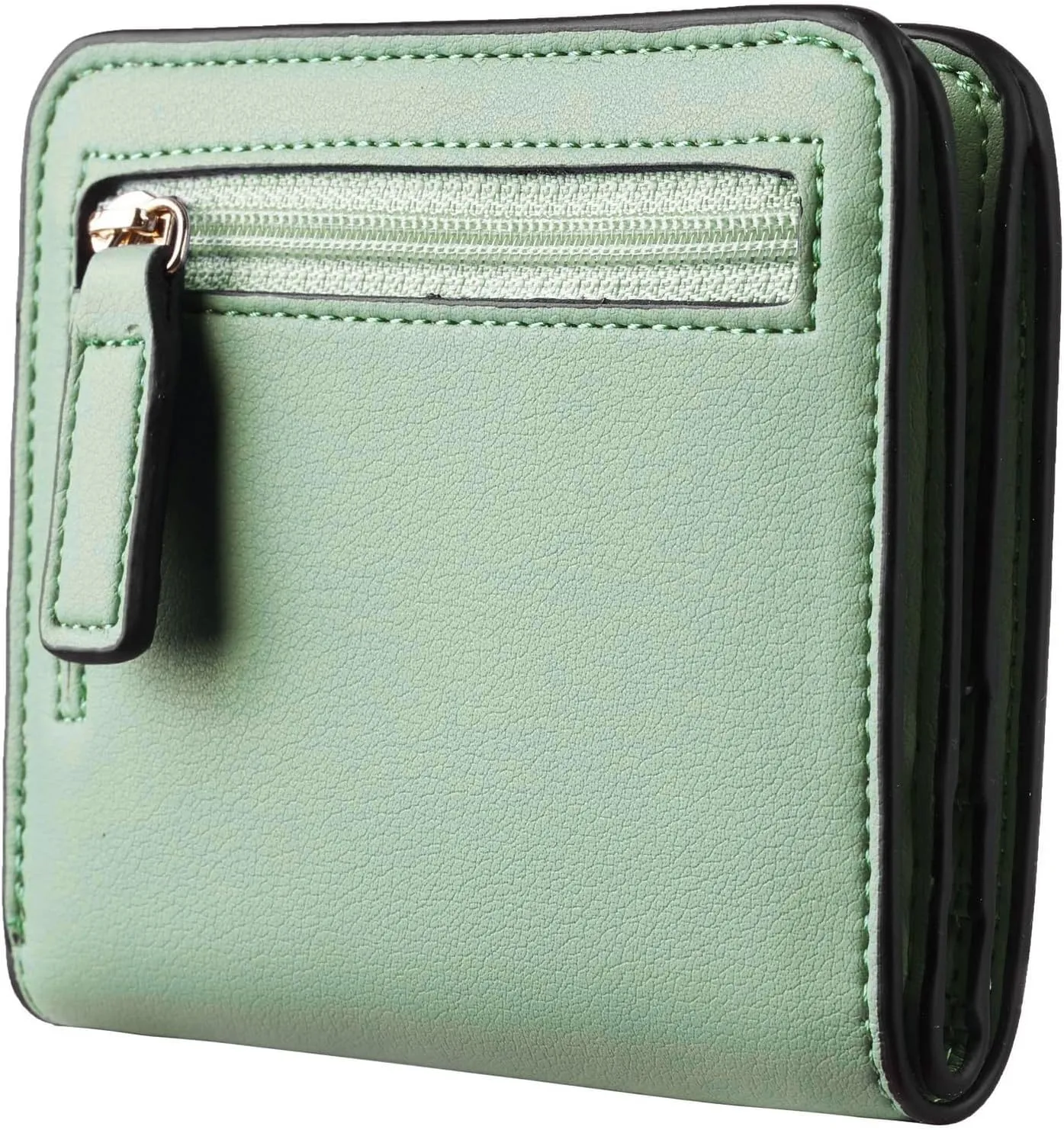 Toughergun Wallet Women Rfid Blocking Small Compact Bifold Luxury Leather Pocket Wallet Ladies Mini Purse with ID Window