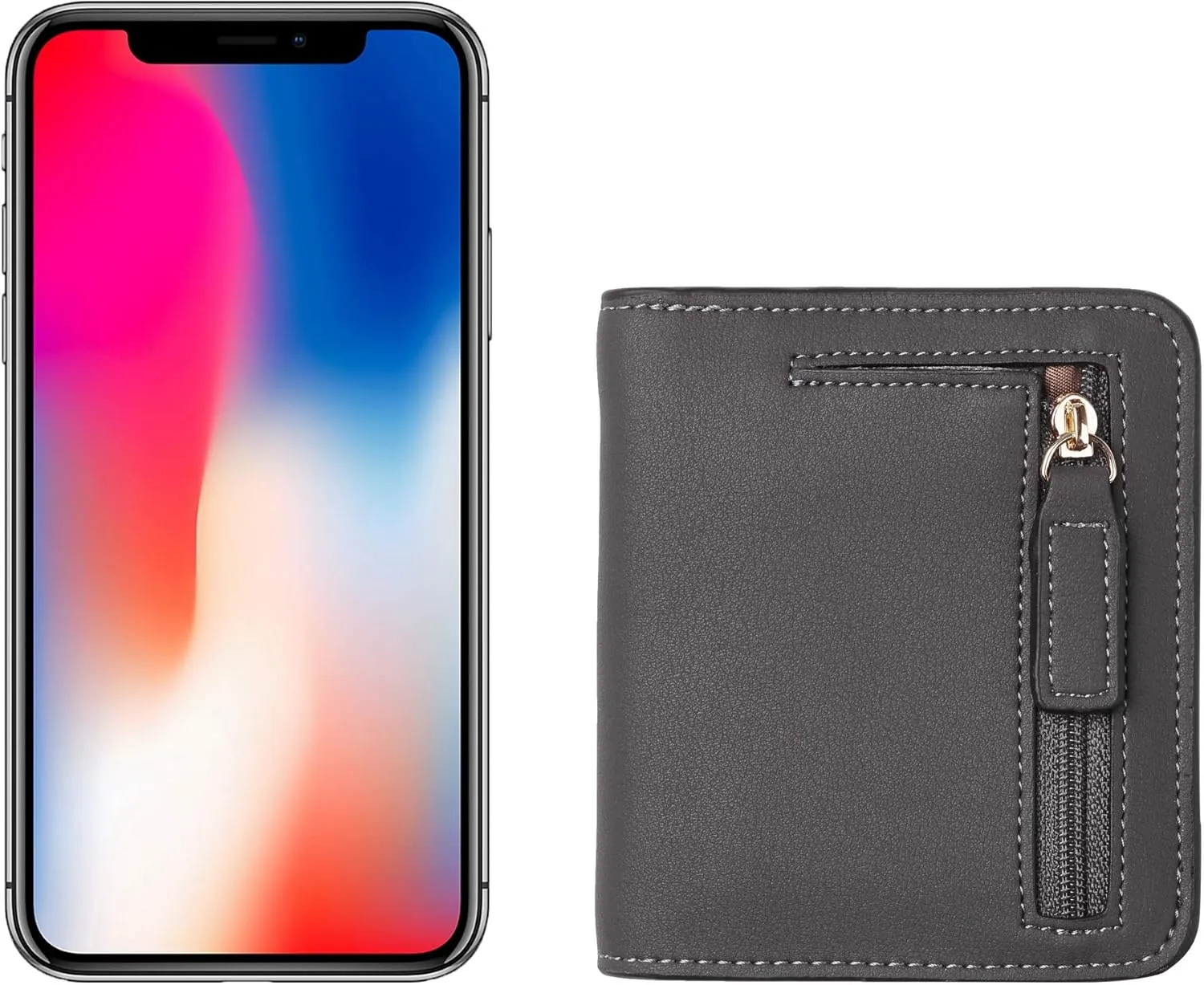 Toughergun Wallet Women Rfid Blocking Small Compact Bifold Luxury Leather Pocket Wallet Ladies Mini Purse with ID Window