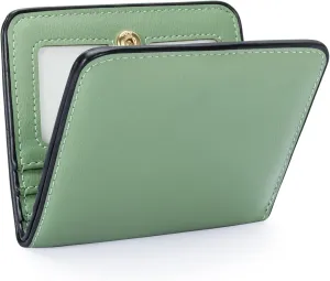 Toughergun Wallet Women Rfid Blocking Small Compact Bifold Luxury Leather Pocket Wallet Ladies Mini Purse with ID Window