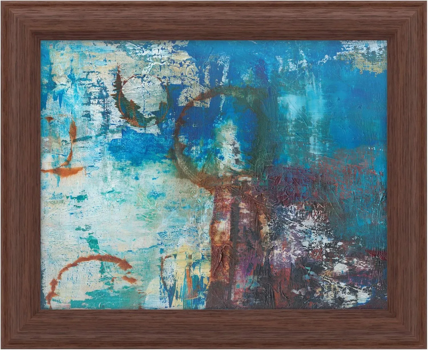 Trademark Fine Art, Wood Frame 11x14 Oxidation by Jodi Fuchs, Multi-Color