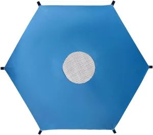Trampoline Shade Cover - Windproof Canopy Cover - Windproof Trampoline Sun Shade for Garden, Patio, Backyard, Playground