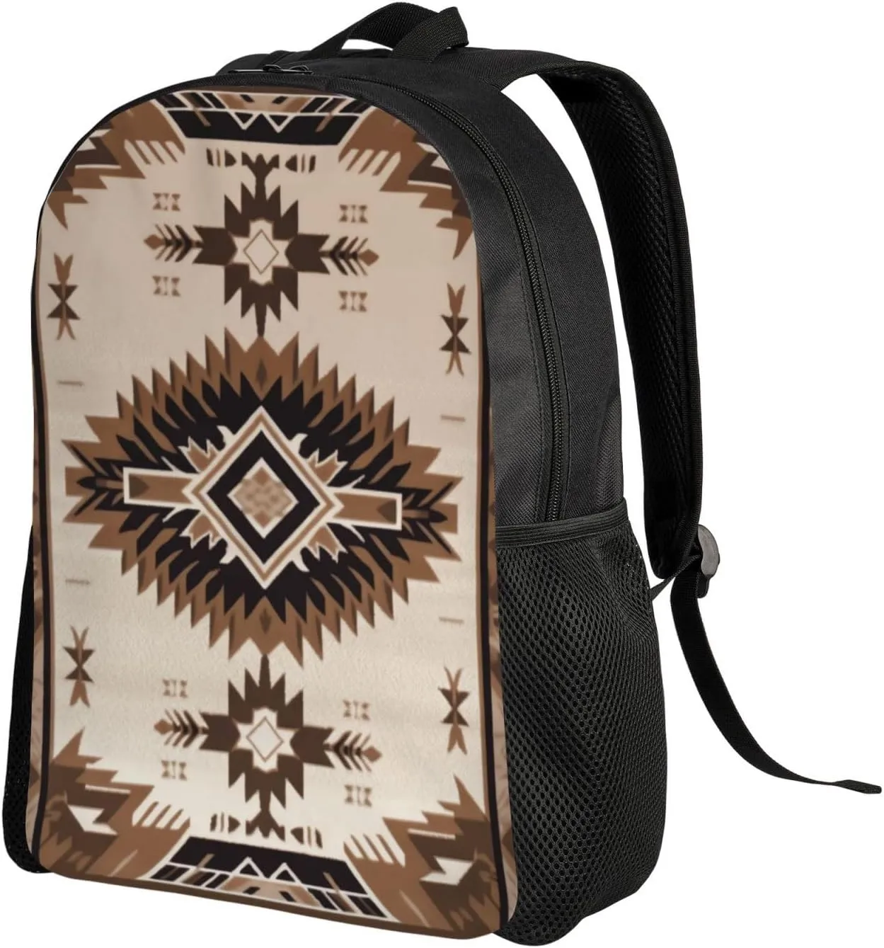 Travel Backpack for Women Men Lightweight 17 inch Laptop Bag Native American Backpack Casual Daypack