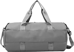 Travel Duffel Bag, Large Capacity Bag, Workout Luggage, Multi-functional Bag, Oxford Cloth Bag, Multi-functional Oxford Cloth Overnight Bag With Shoulder Strap For Camping, Hiking, Beach
