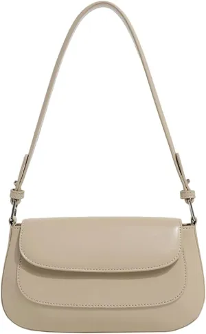 Trendy Genuine Leather Crossbody Bag for Women Small Y2k Tote Purse Shoulder Satchel Ladies Casual Handbags