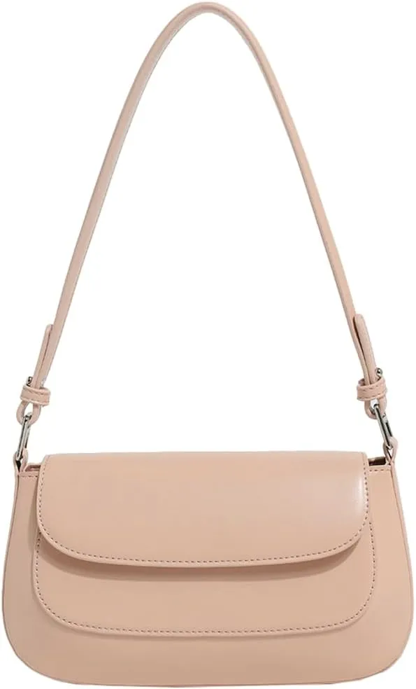 Trendy Genuine Leather Crossbody Bag for Women Small Y2k Tote Purse Shoulder Satchel Ladies Casual Handbags