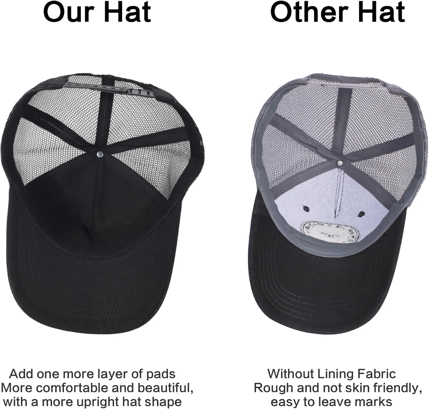 Trucker Hat Men Animal Snapback Hats Adjustable Embroidered Baseball Cap Mesh Breathable Square Patch Women Caps