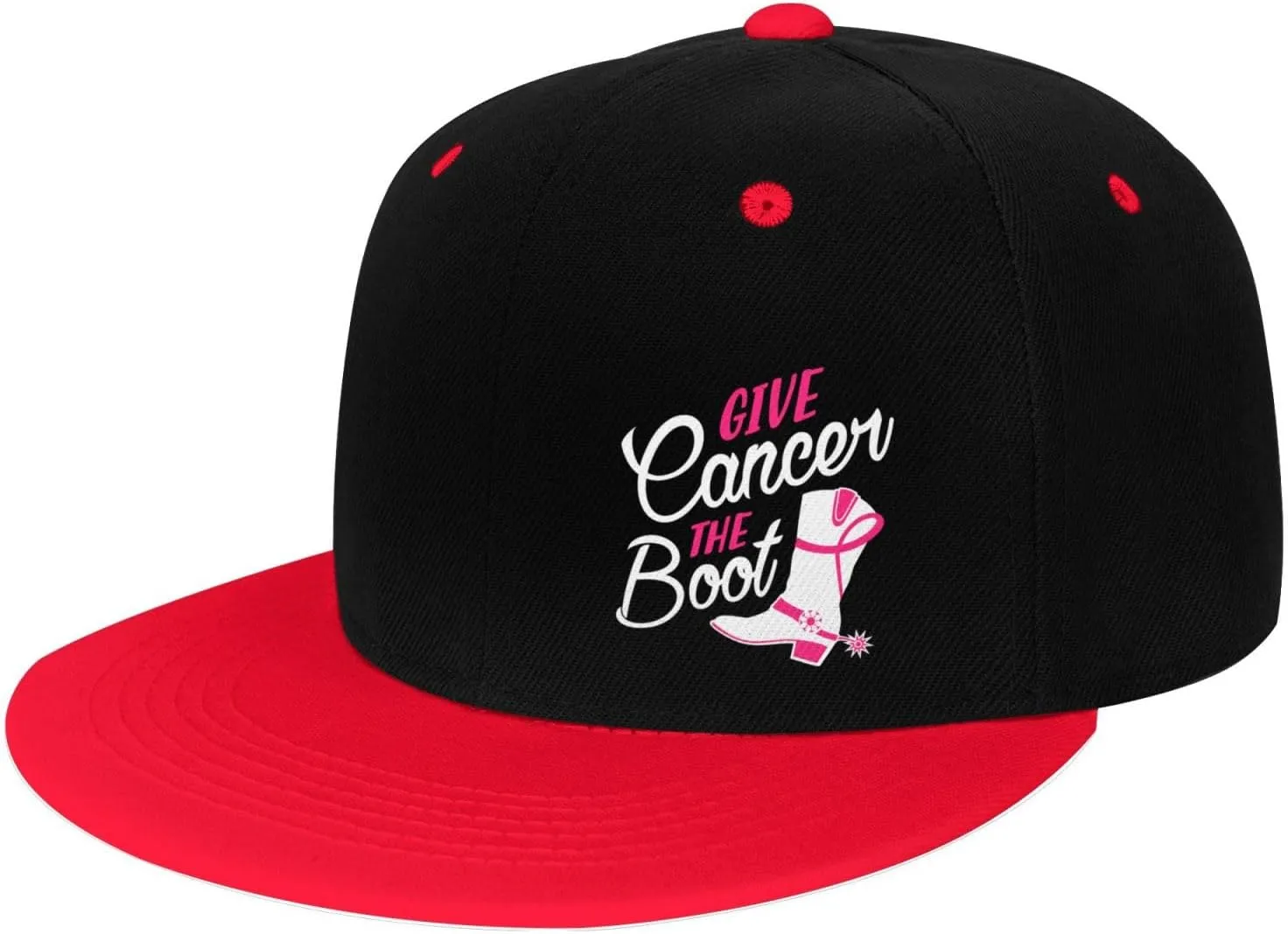 Trucker Hats Give Cancer The Boot Cap for Men Women Adjustable Sun Hats