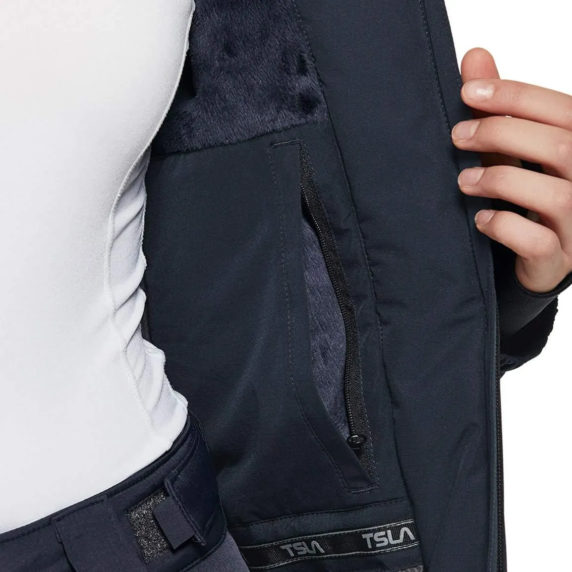TSLA Women's Winter Ski Jacket, Waterproof Warm Insulated Snow Coats, Cold Weather Windproof Snowboard Jacket with Hood