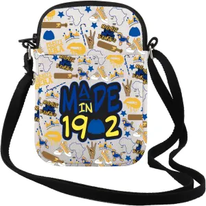 TSOTMO Sorority Gift Made In Sorority Paraphernalia Gift Greek Sorority Crossbody Bag Gift for Women