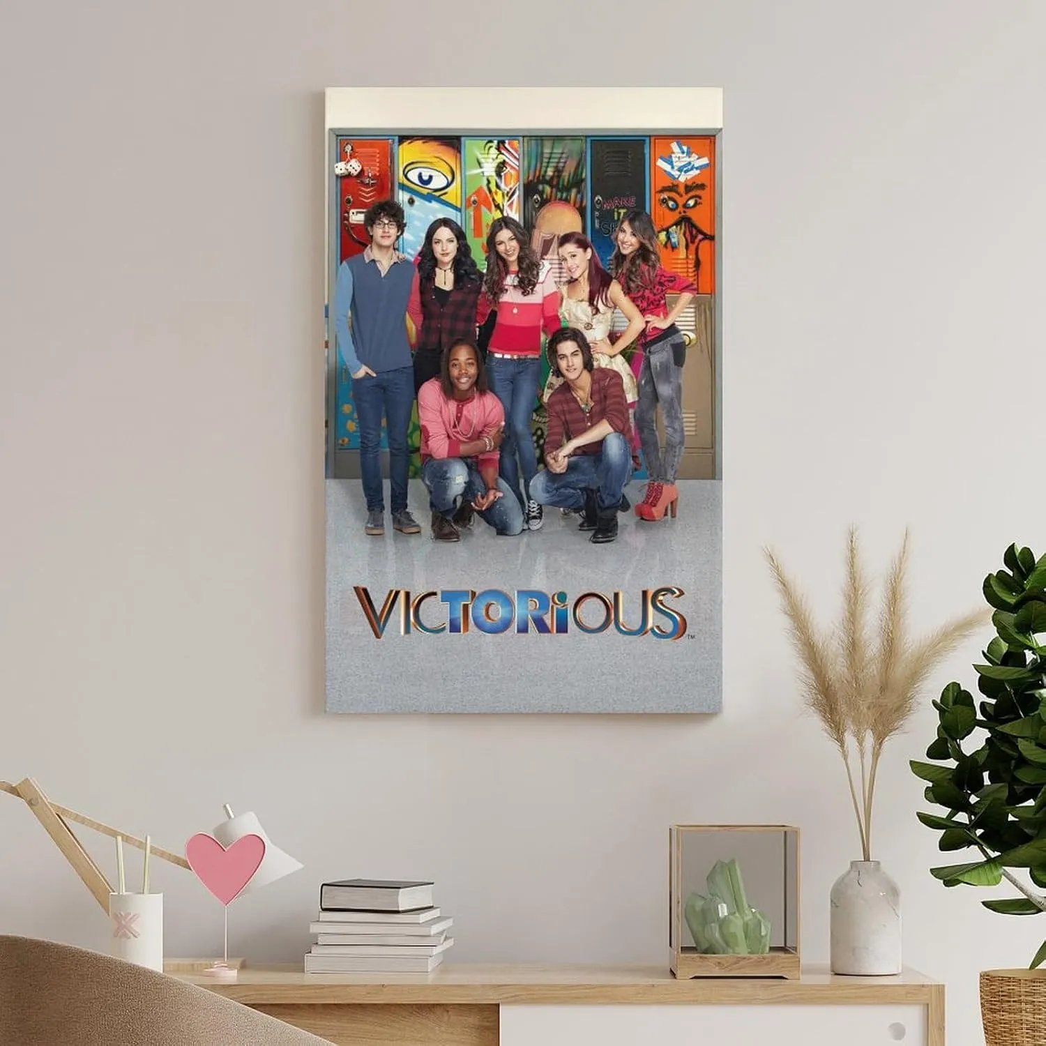 TV Series Poster Victorious Poster Canvas Poster Wall Art Bedroom Decor Office Room Kitchen Decor Gift 12x18inch(30x45cm) Unframe-style