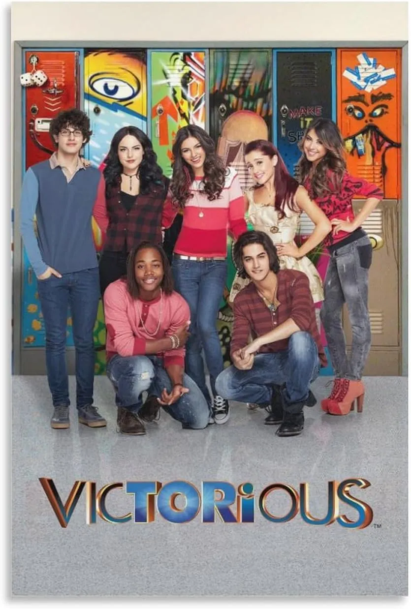 TV Series Poster Victorious Poster Canvas Poster Wall Art Bedroom Decor Office Room Kitchen Decor Gift 12x18inch(30x45cm) Unframe-style