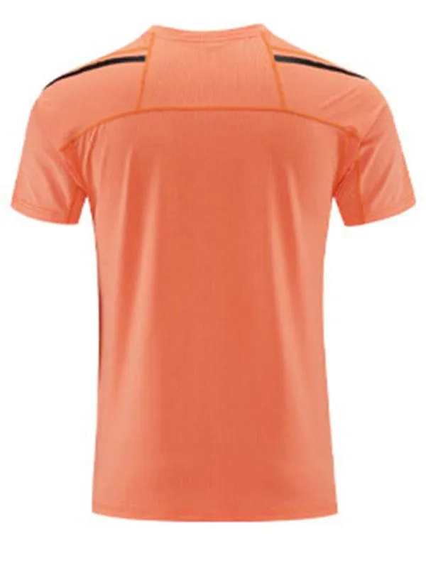 Ultimate Comfort Men's Quick-Dry Sports Tee - Breathable, Loose Fit for Active Days