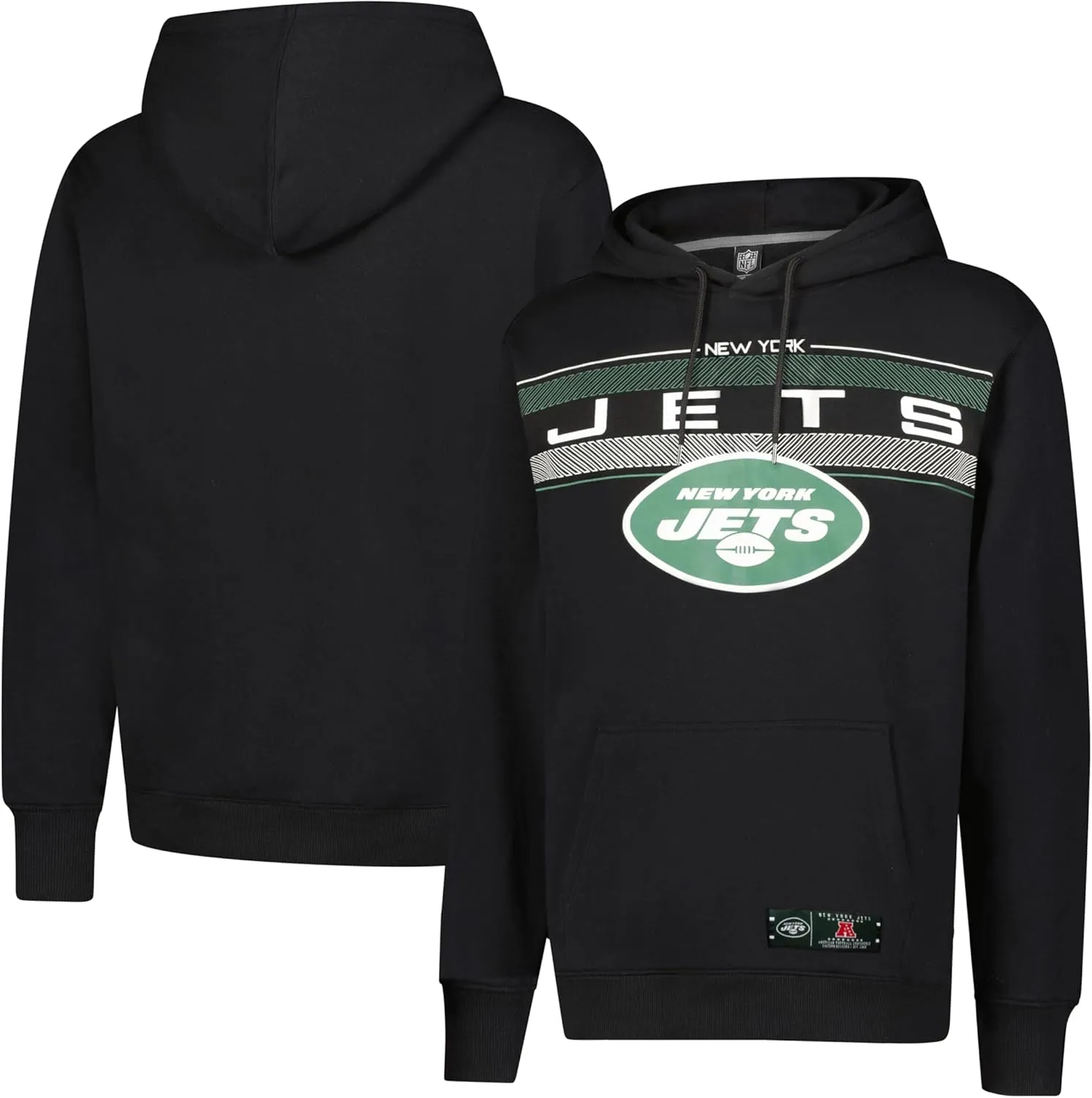 Ultra Game Adult's NFL Official Super Soft Pullover Hoodie Sweatshirt-Warm Polyester Blend-Unisex
